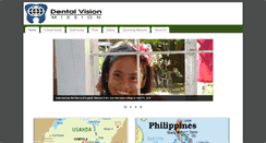 Desktop Screenshot of dentalvisionmission.org